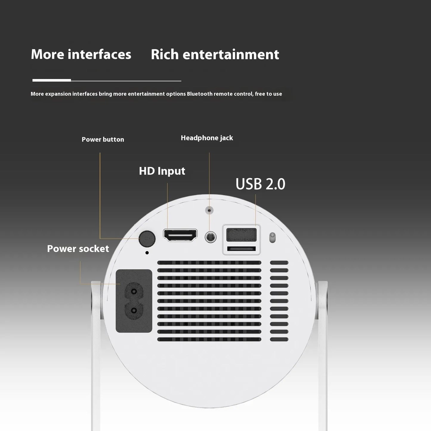 LumiNook Pocket Cinema Projector