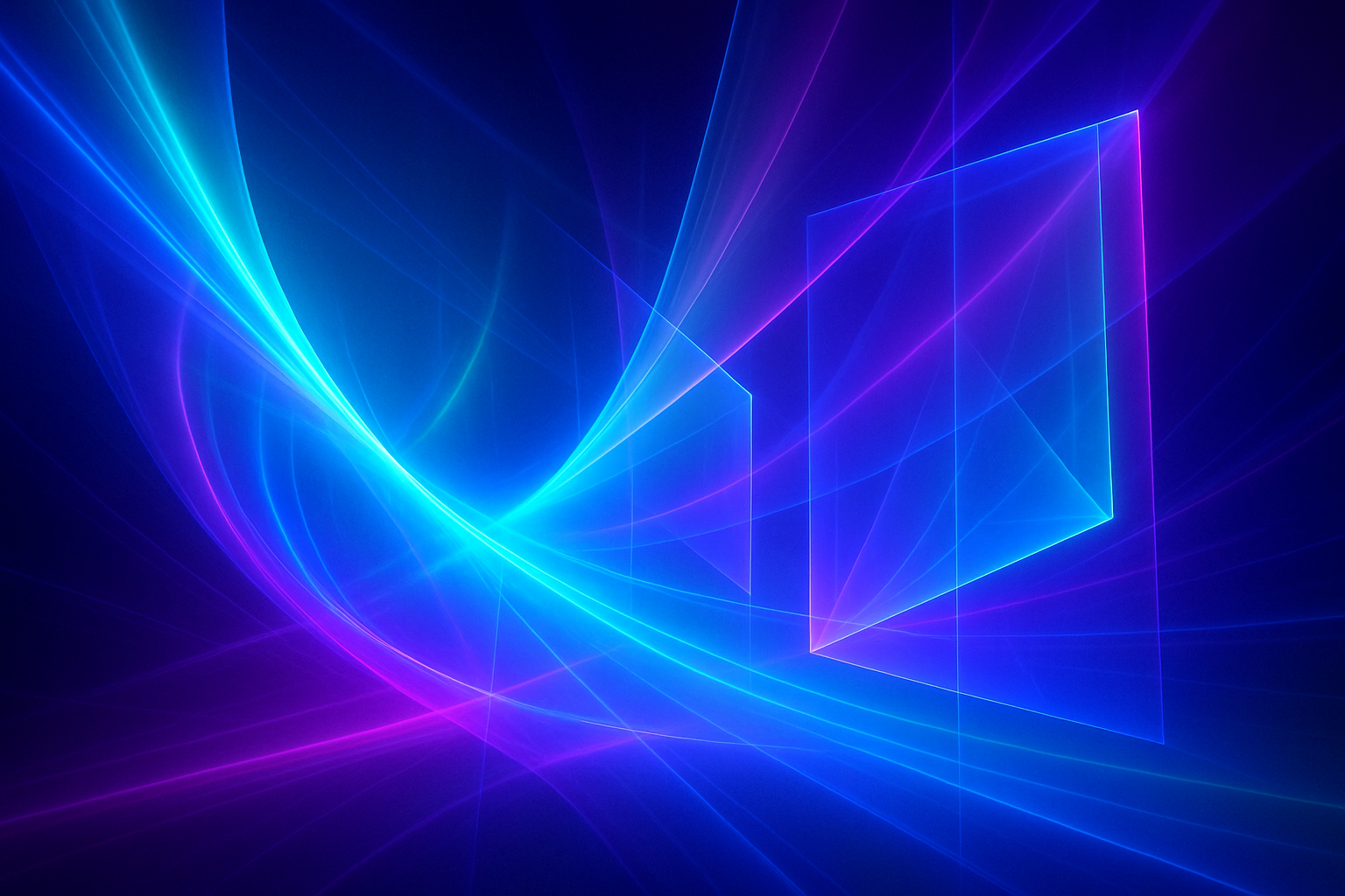abstract bright neon rainbow projection with beautiful cool colors