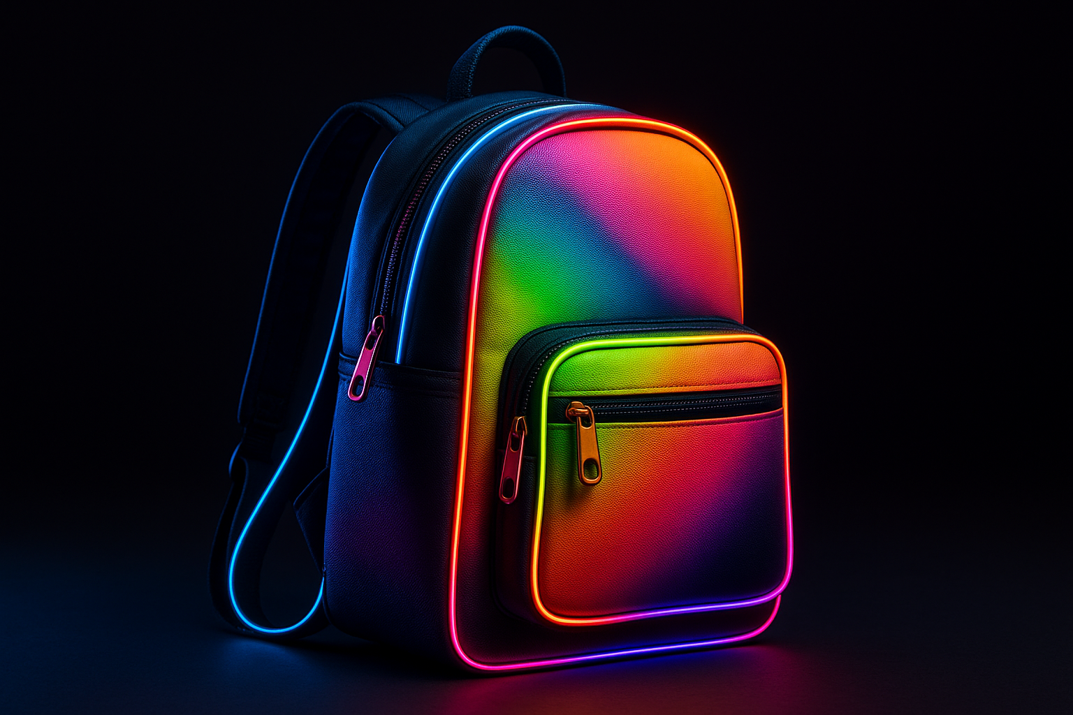rainbow Neon backpack