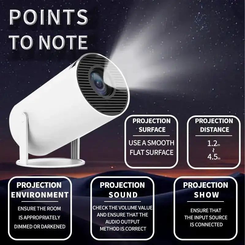 LumiNook Pocket Cinema Projector